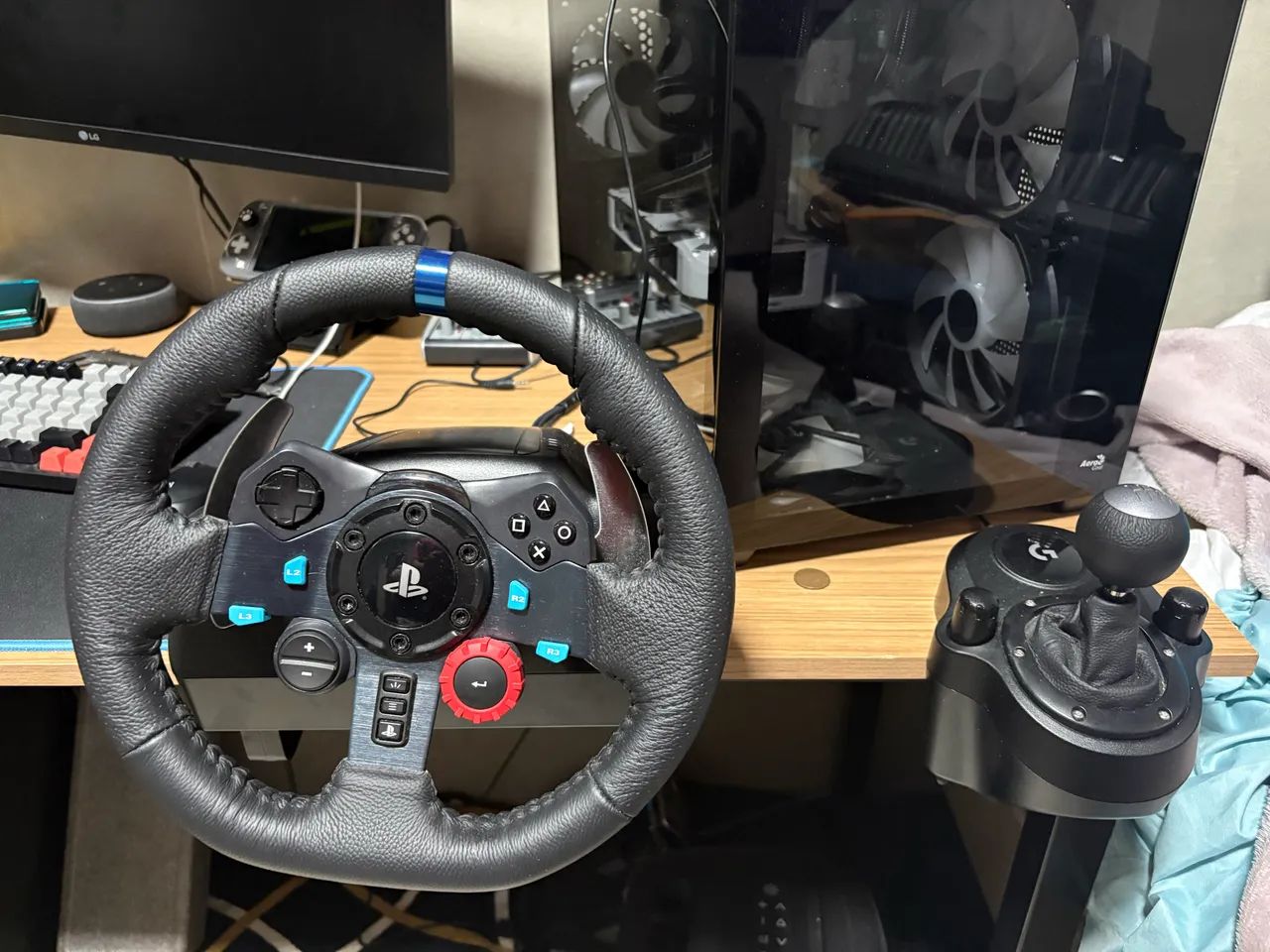 Volante logitech g29 + câmbio  - Foto 2