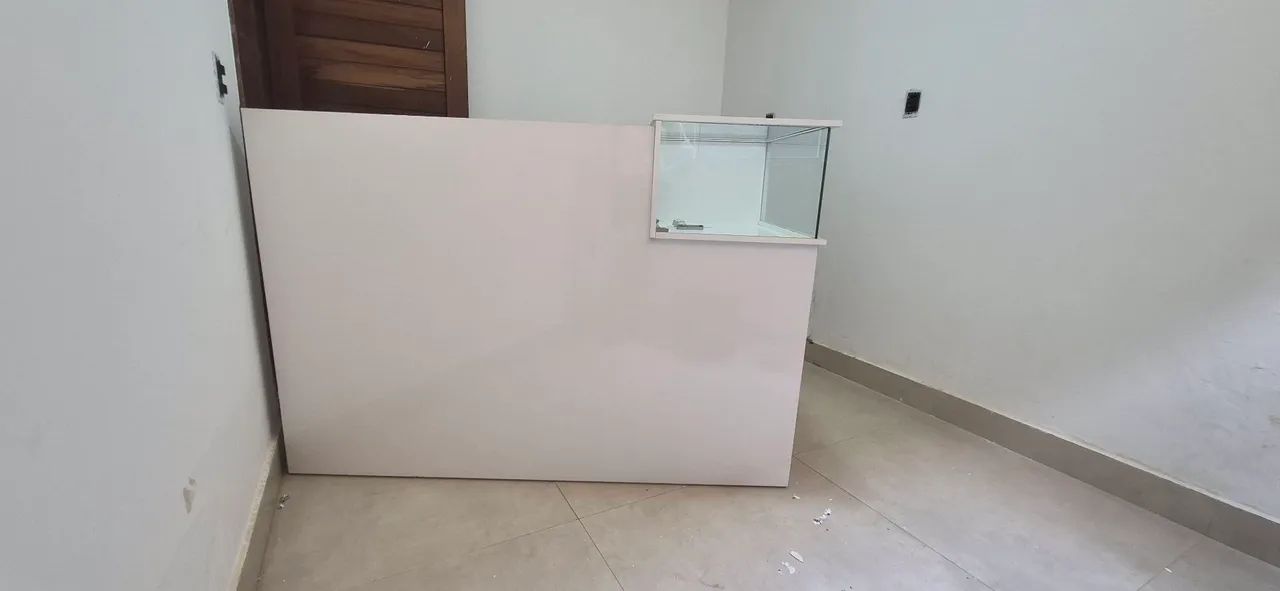 Balcão de loja MDF branco  - Foto 3