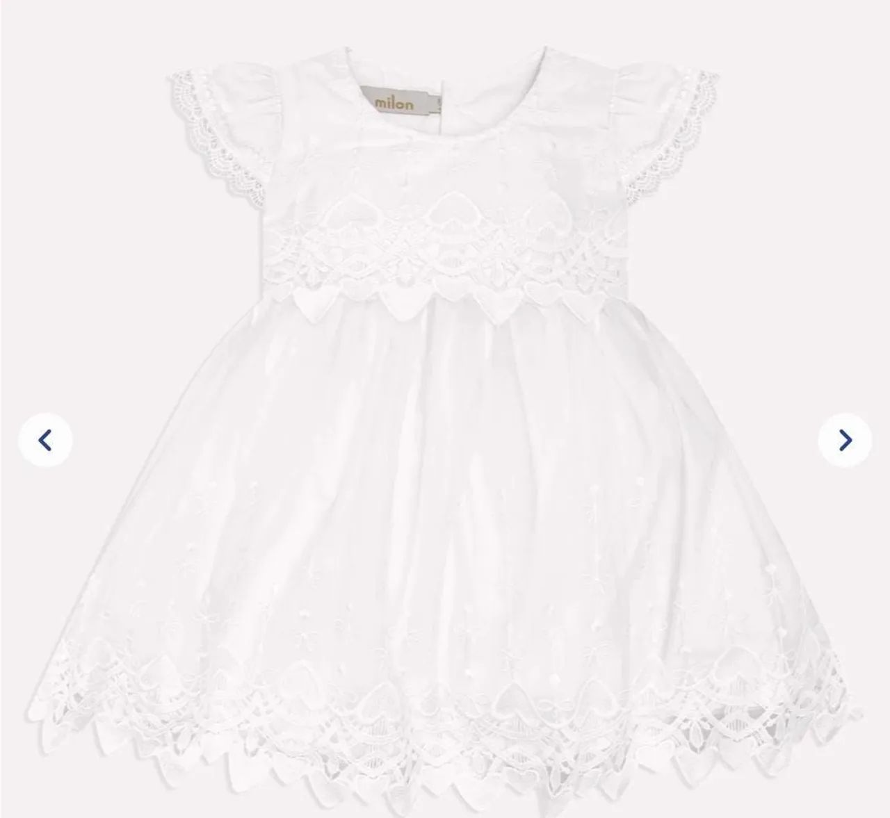 Vestido Milon Batizado 