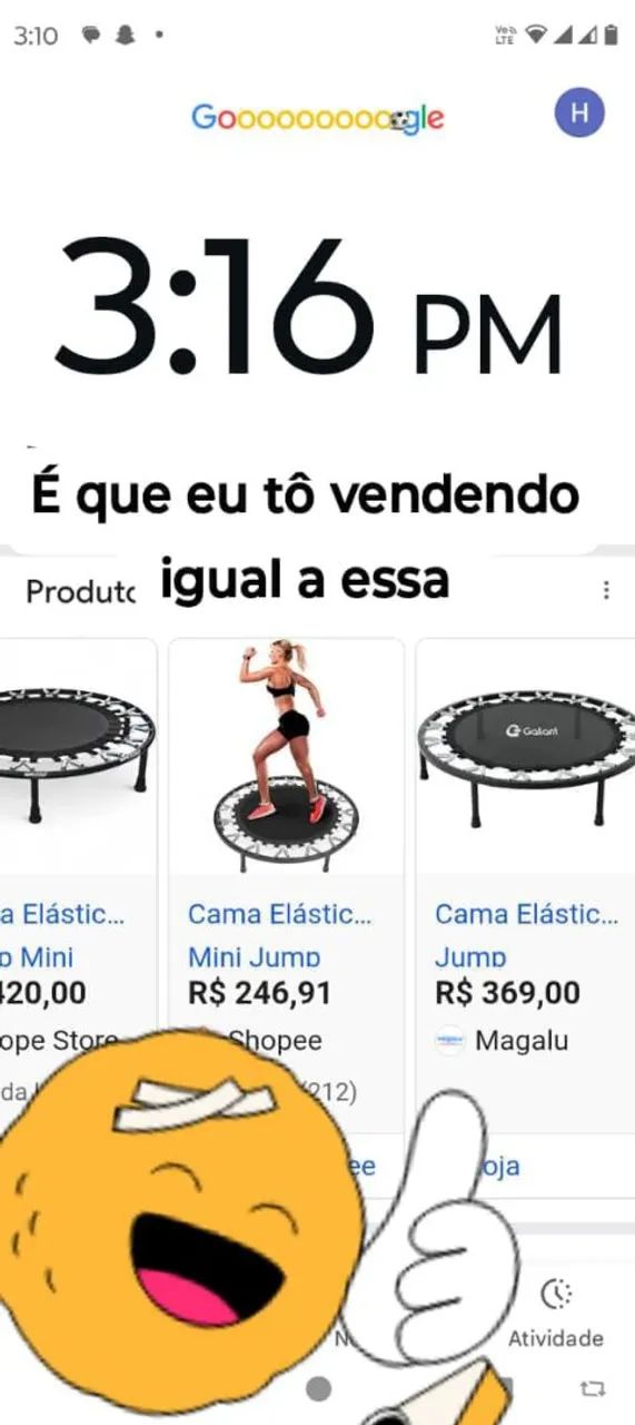 Cama elástica para treino - Foto 2
