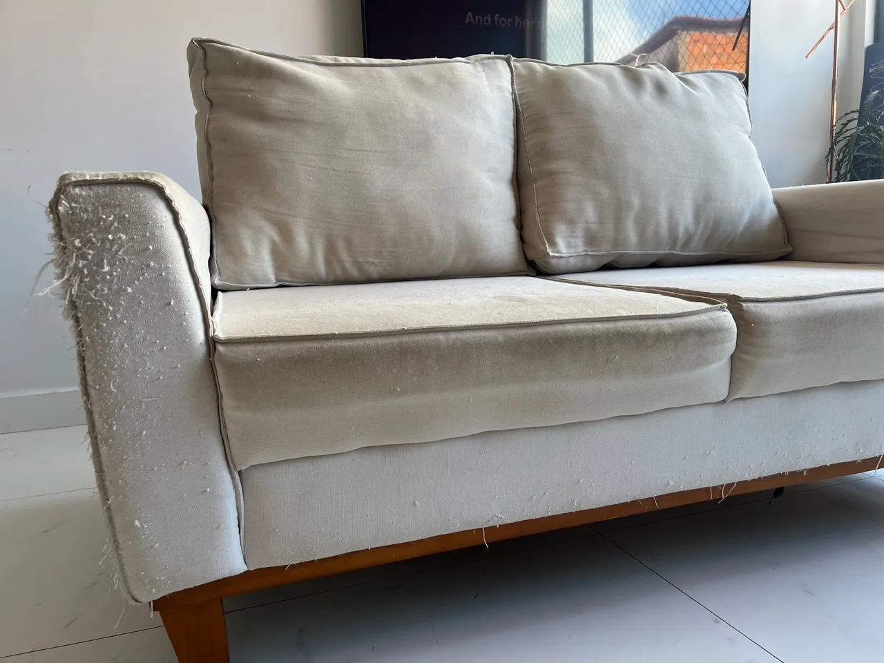 Doação de sofá 2 lugares - Foto 2
