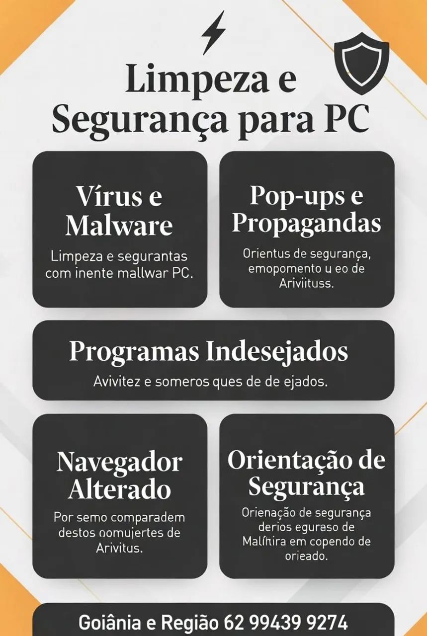 Remoção de Vírus, Malware e Pop-ups em PC em Goiânia - Foto 4