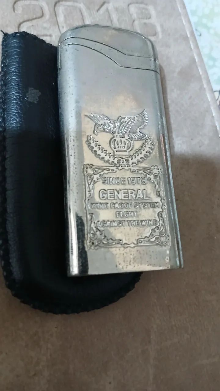 Isqueiro GENERAL vintage desde 1978 Wind proof system - Foto 2