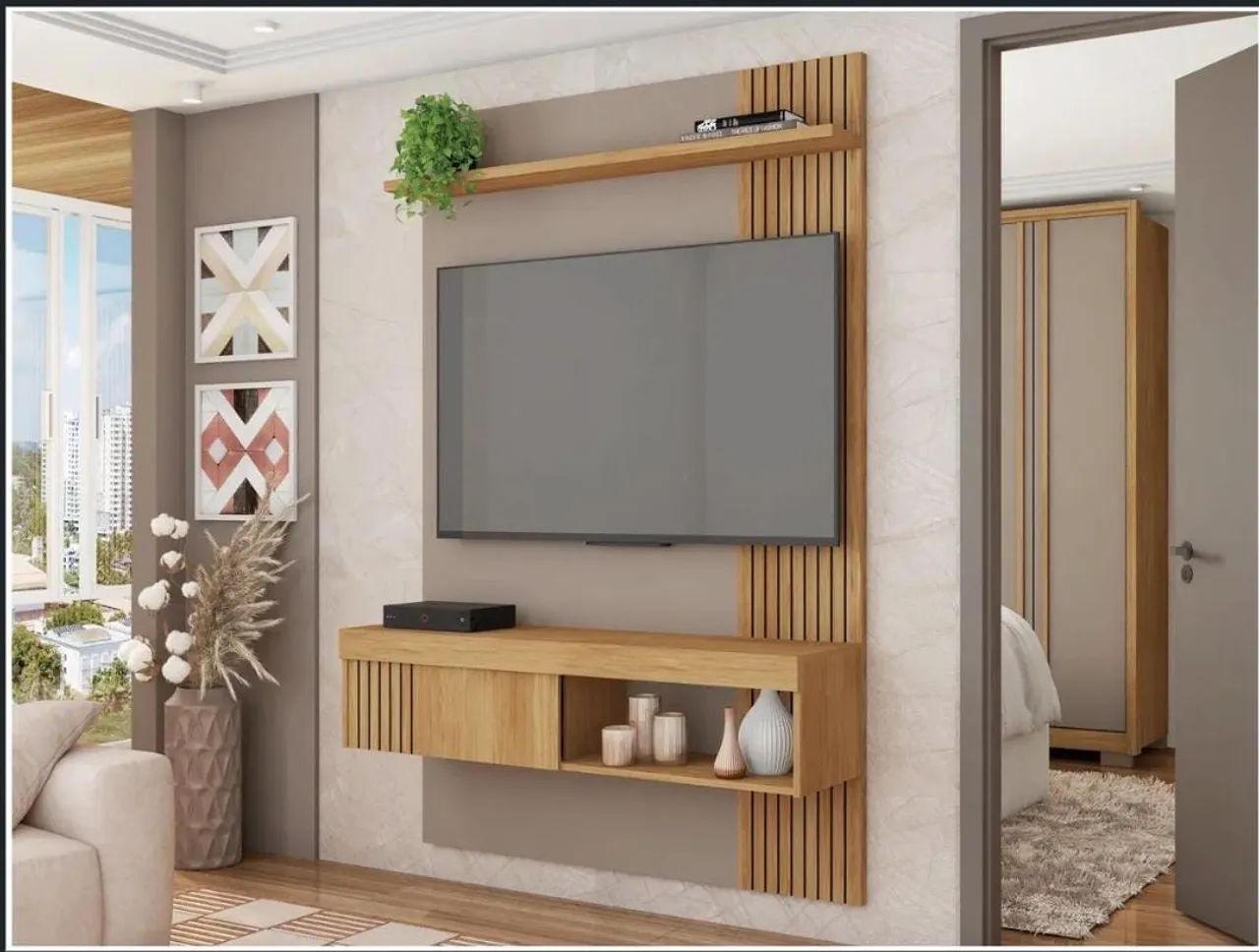 Painel para tv até 45" - Foto 4