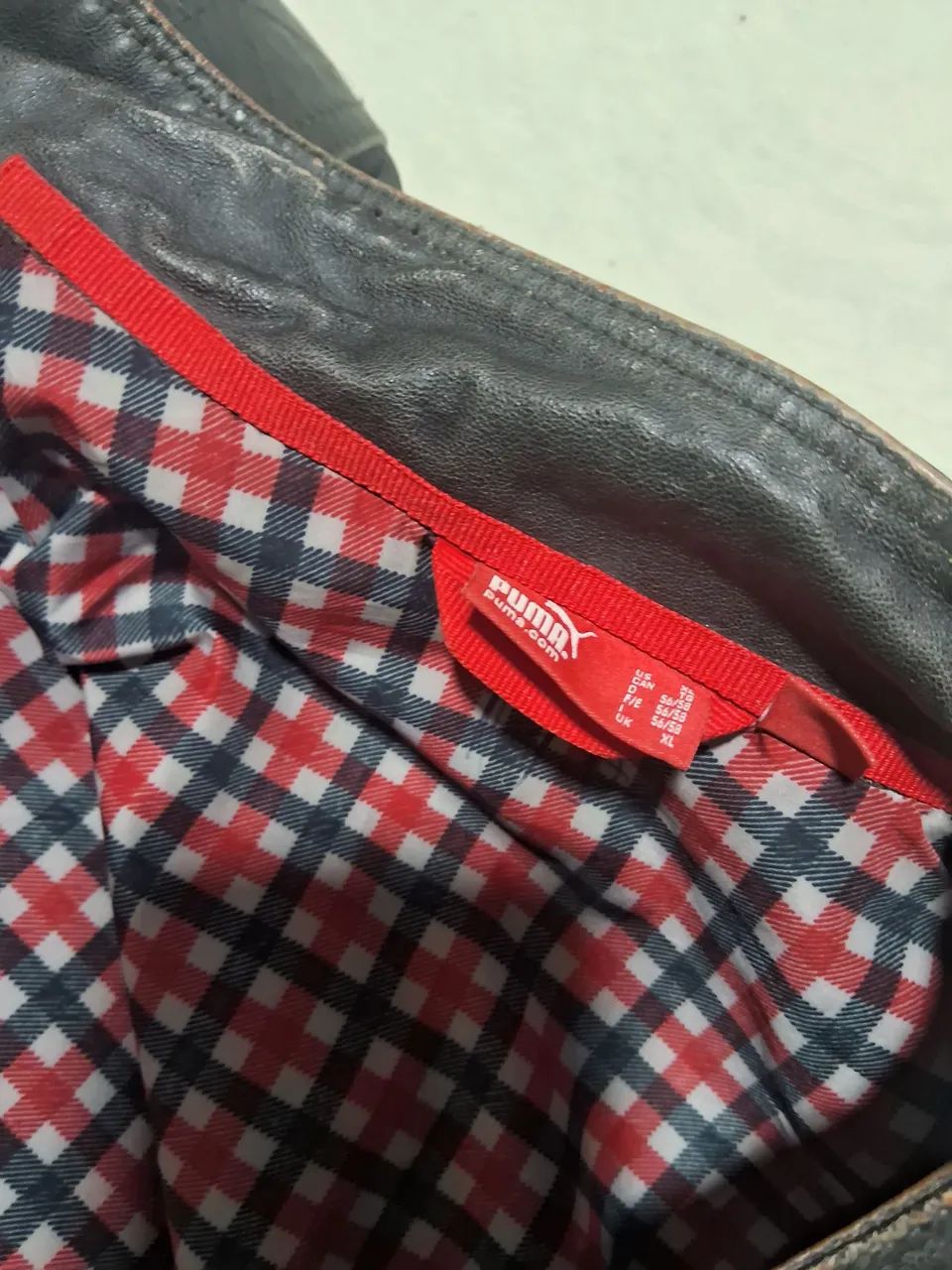 Jaqueta de couro Puma original, 100% couro. - Foto 4