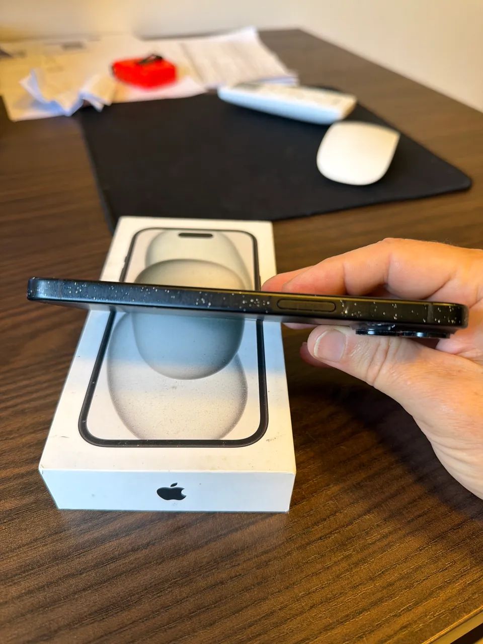Iphone 15 128gb preto - bateria 87% - Foto 3