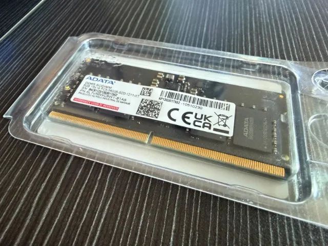 Memória Ram Notebook Adata 8gb Ddr5 Sodimm 5600 (Usado)