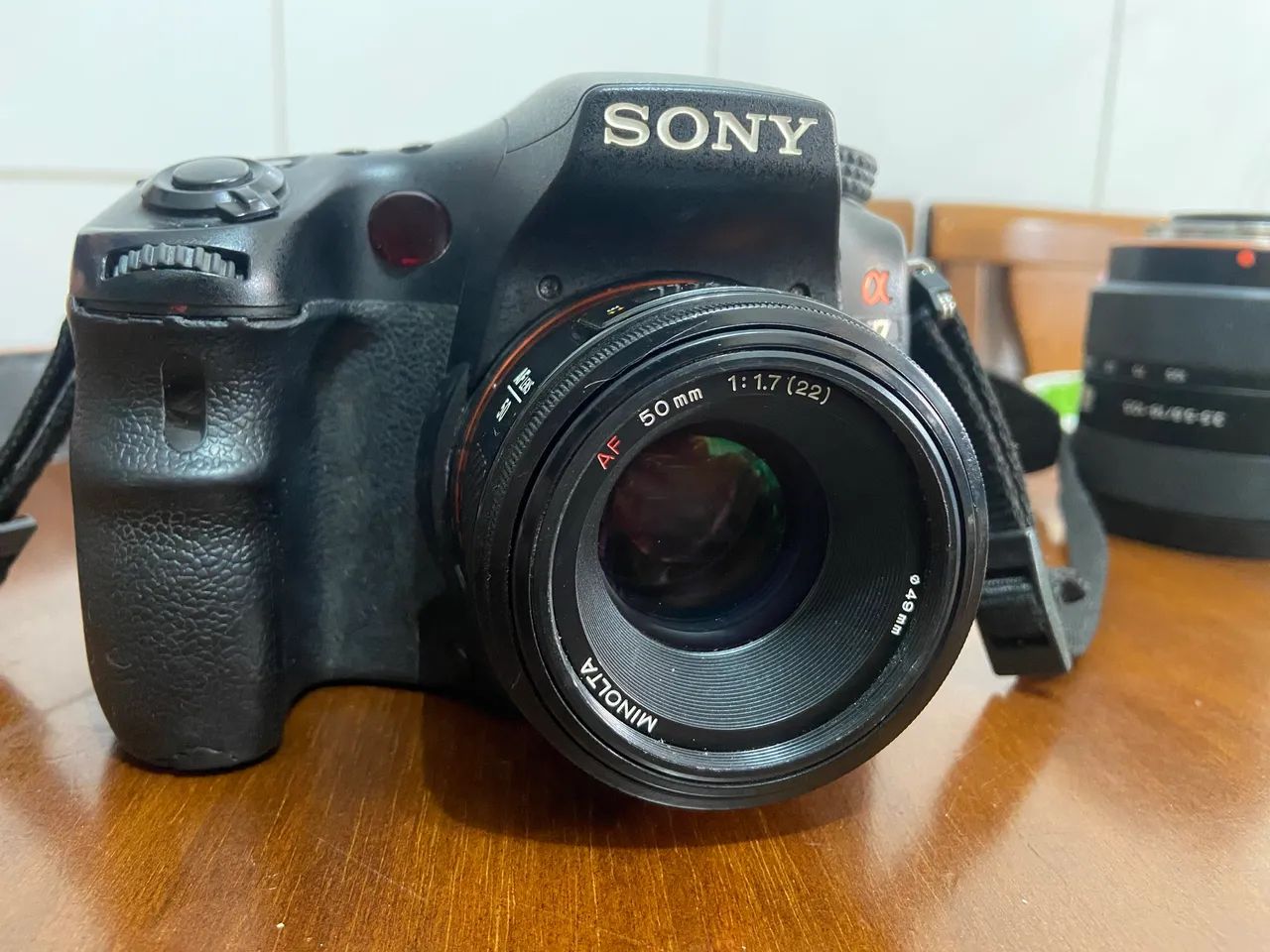 Câmera Sony Alpha 77 + Lentes - Foto 2