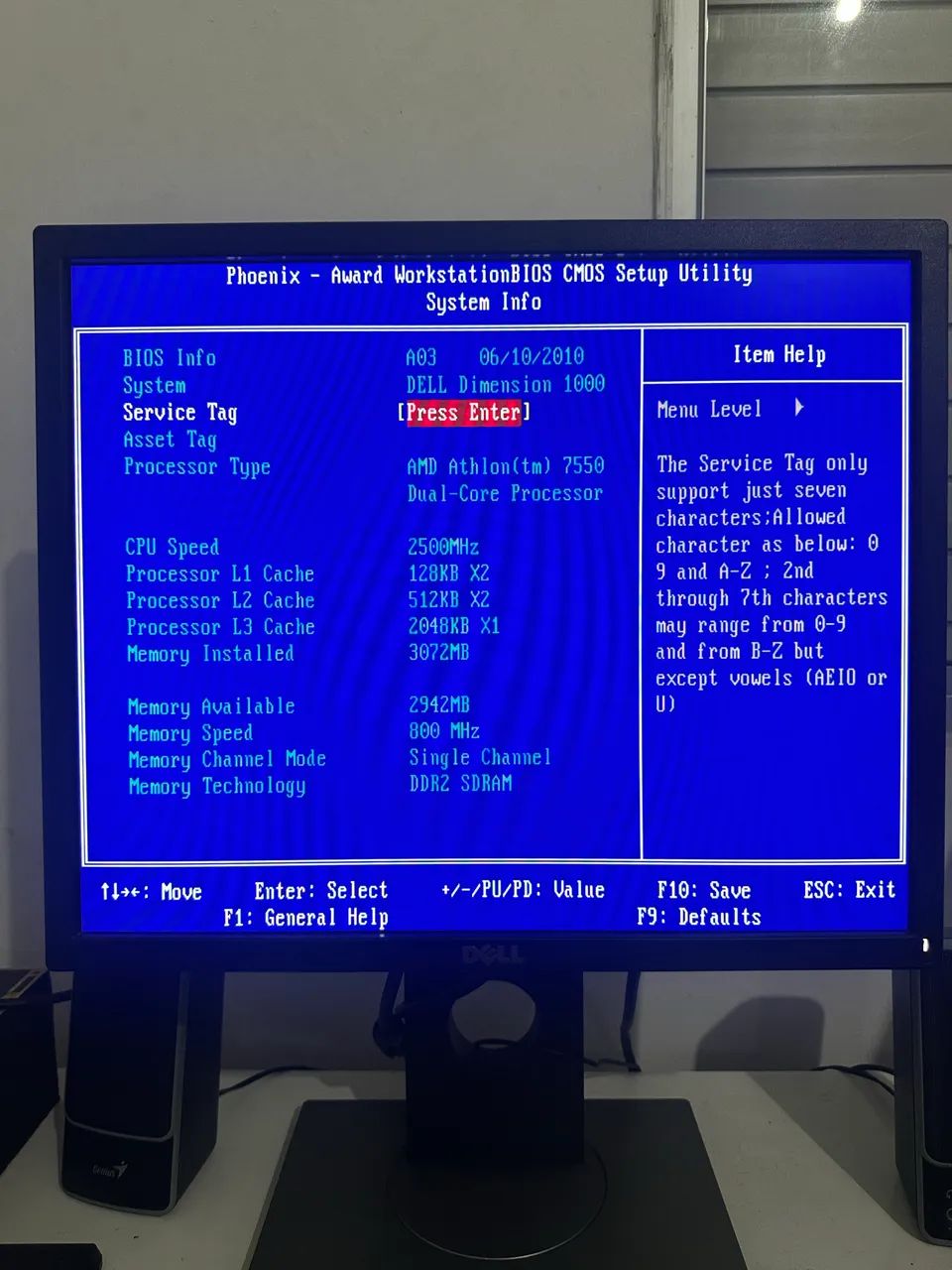 Computador Cpu Dell Dimension 1000 Amd Athlon 3gb Ram (Sem Hd) - Foto 4