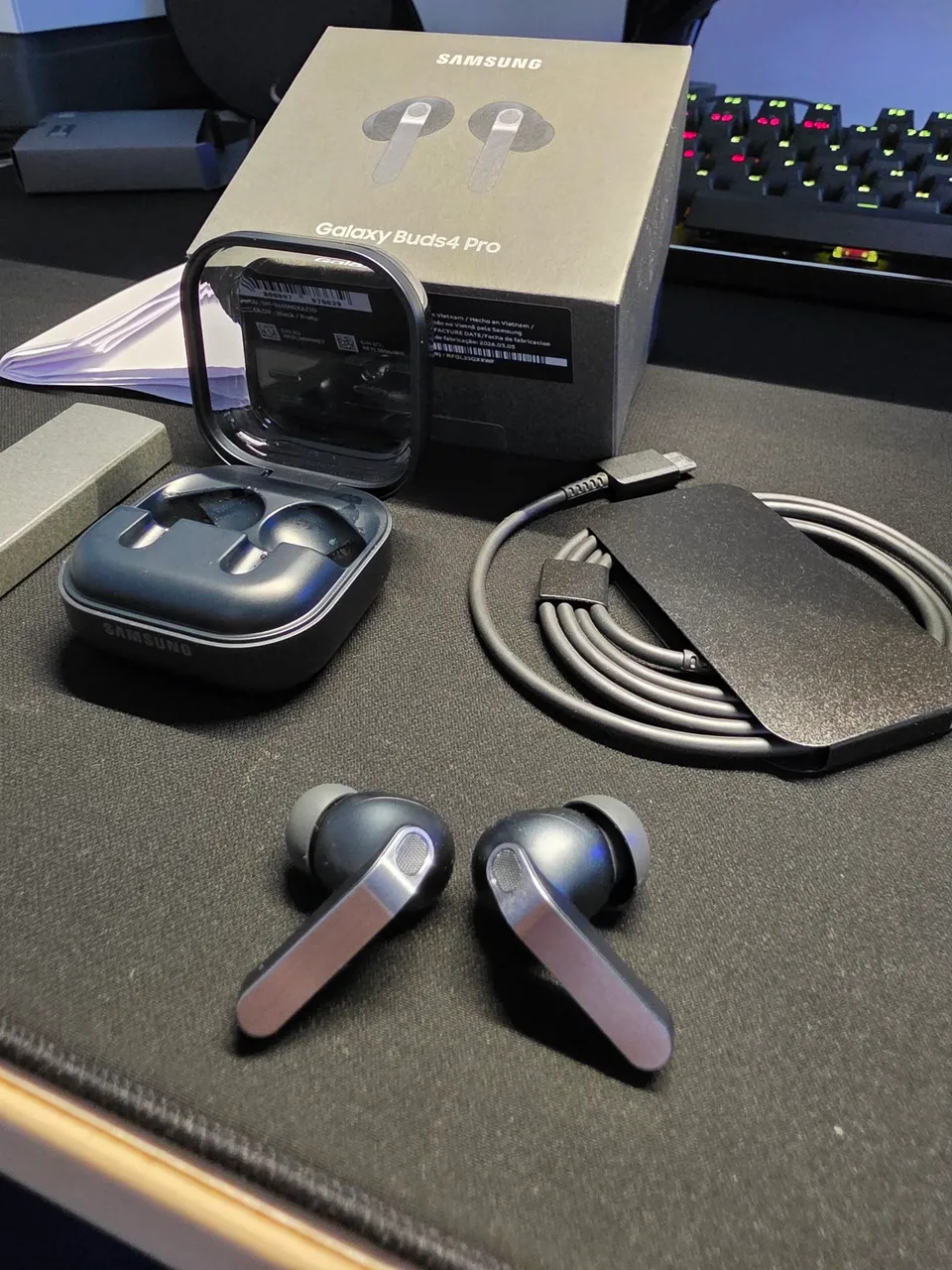 Galaxy Buds4 Pro - Fones de Ouvido - Barra Olímpica, Rio de