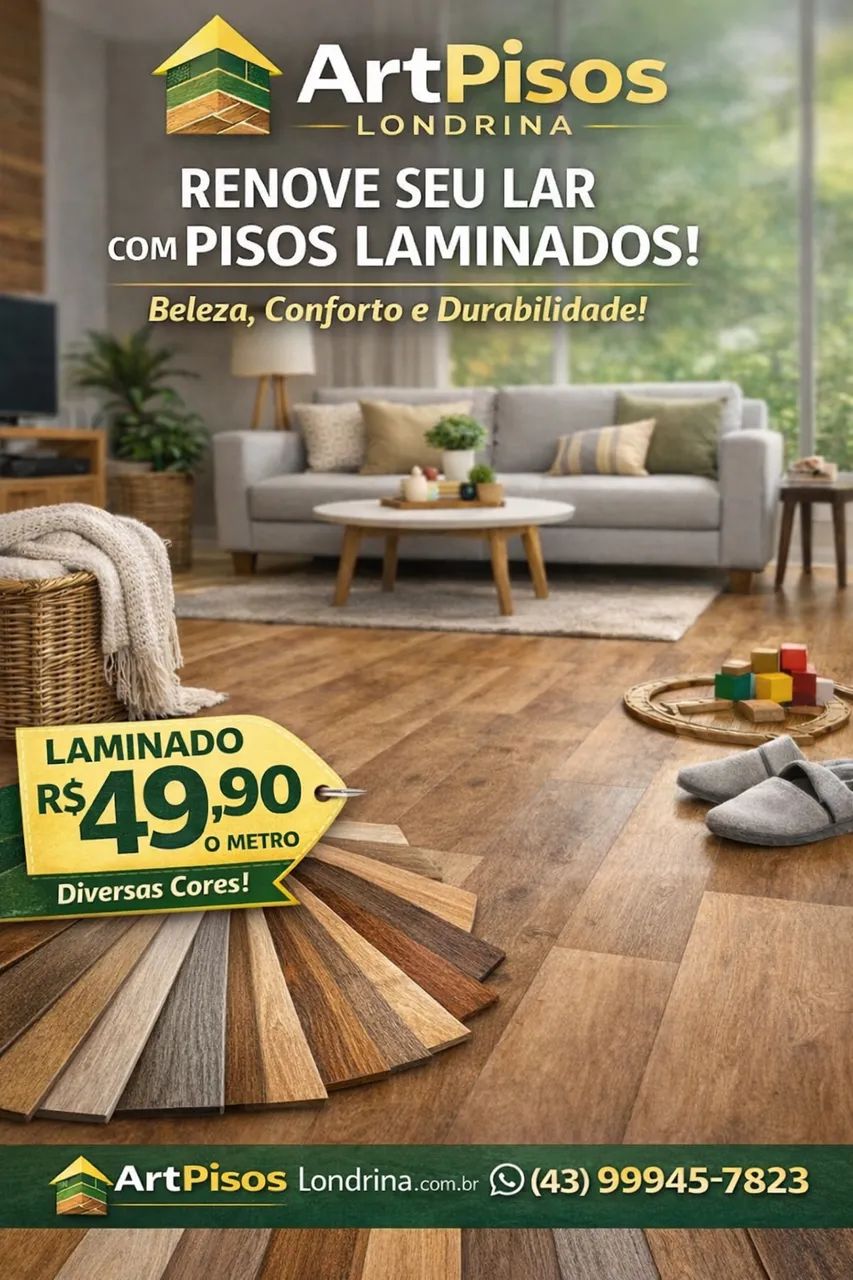 Piso Laminado  $49,90