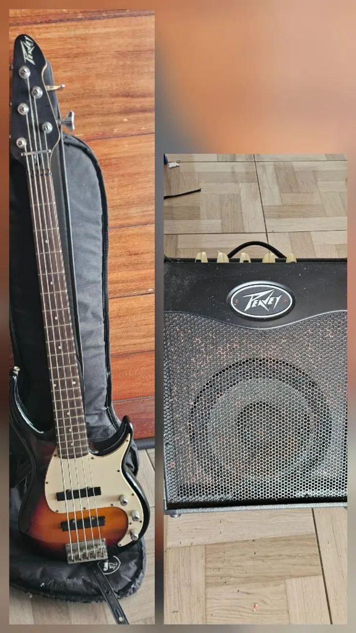 Baixo e Cubo Peavey