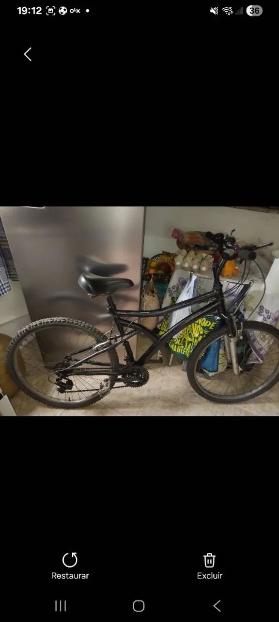 Bicicleta de ferro aro 26 antiga  - Foto 2