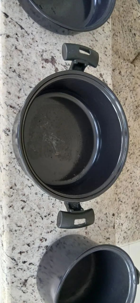Conjunto de Panelas para Indução - Completo com Tampas - Foto 4