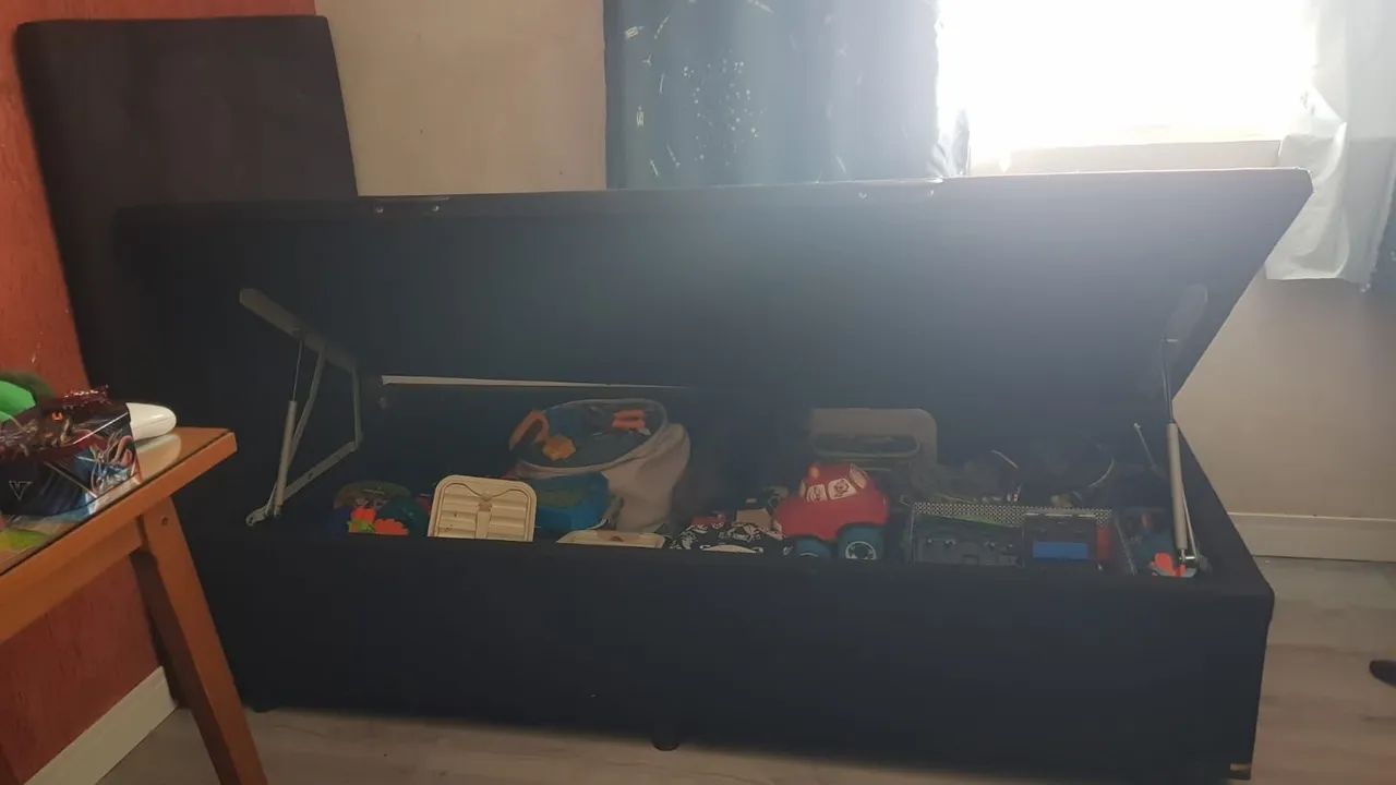 Vende-se cama bau solteiro - Foto 2