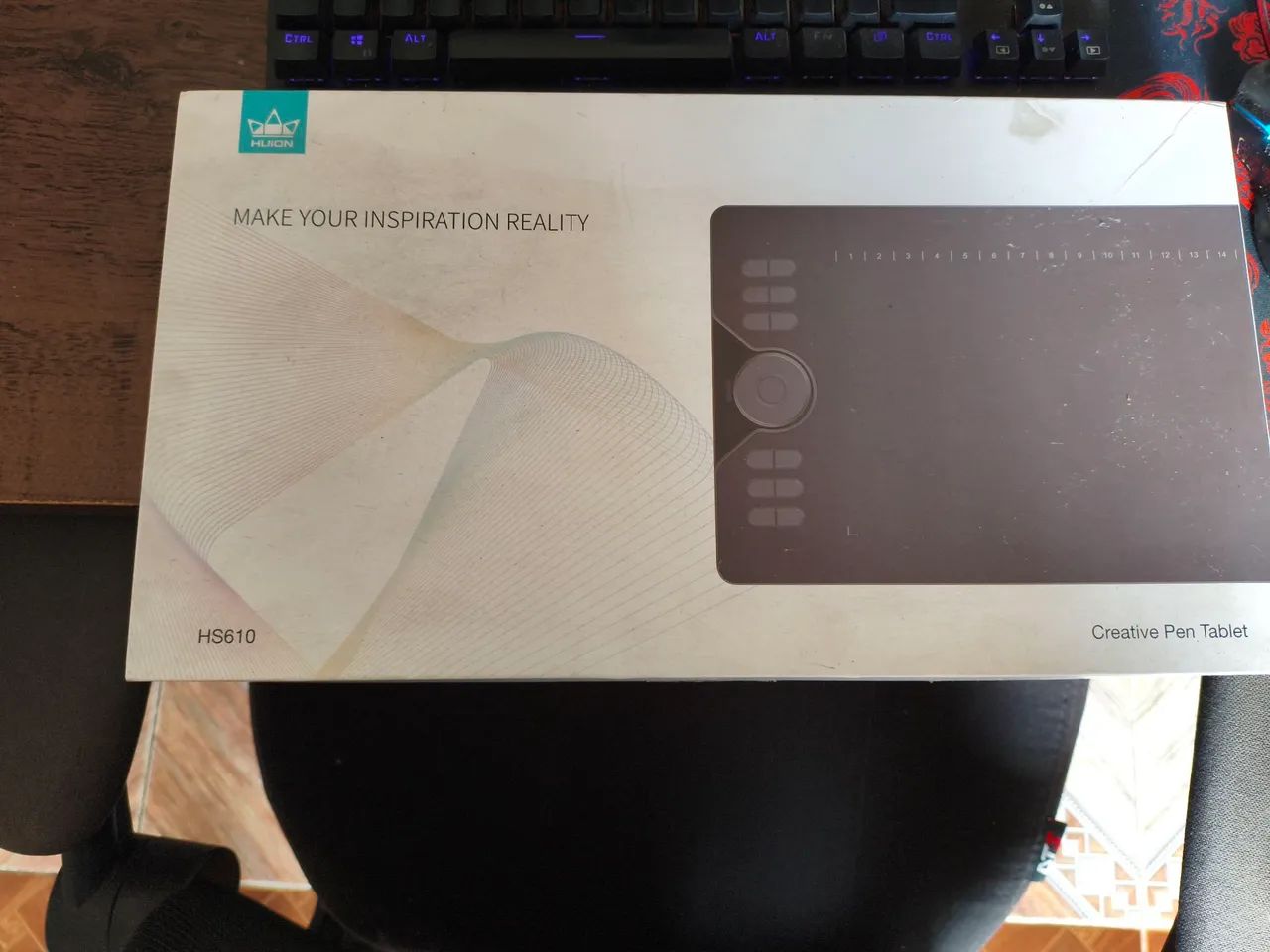 Mesa digitalizadora huion hs610