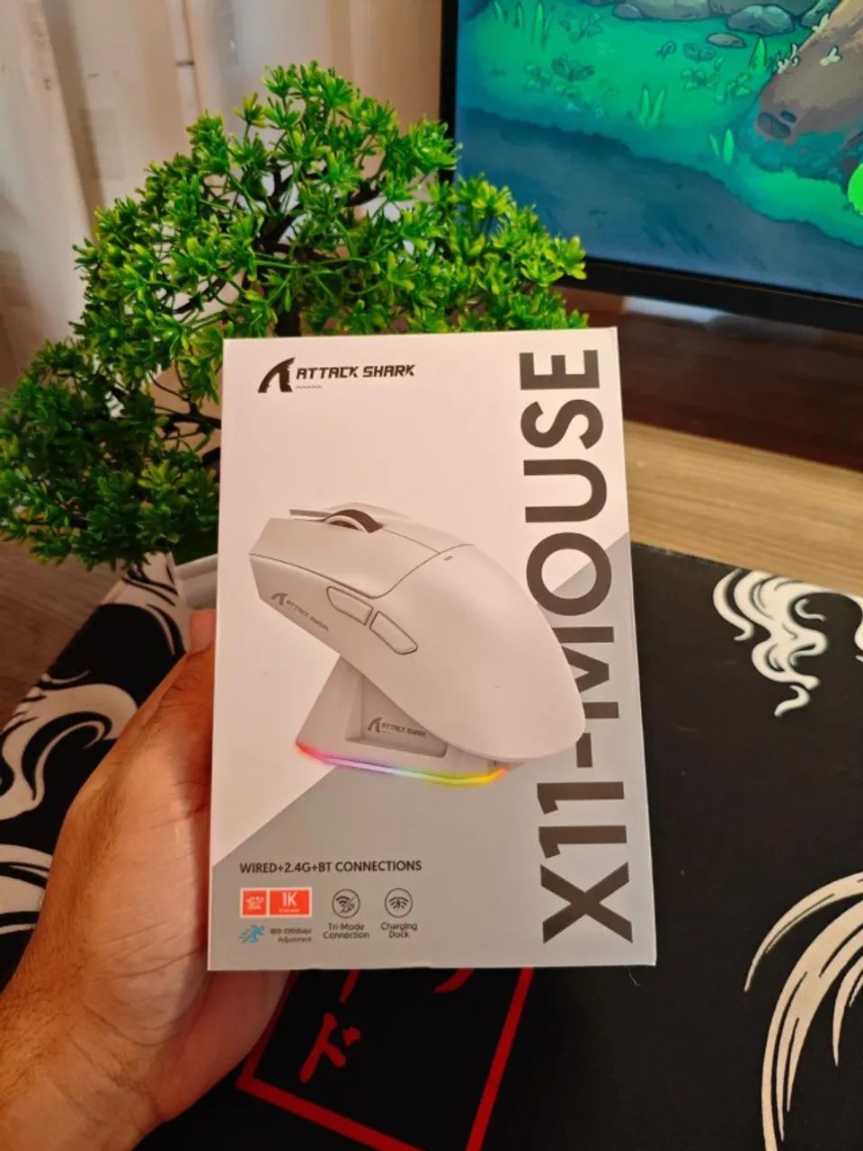 Mouse Gamer Attack Shark X11 - Foto 2