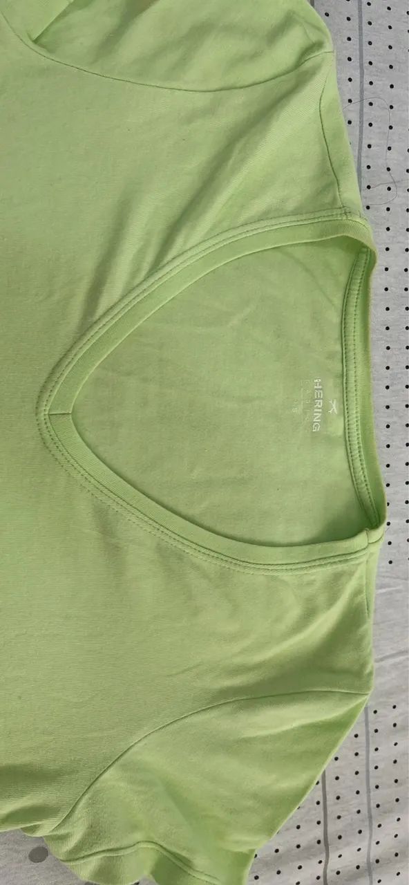 Blusa  Básica Feminina - Verde Lima - P - Foto 3