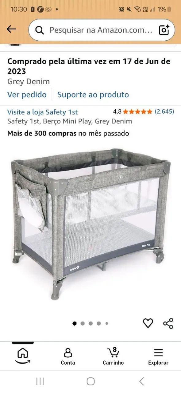 Berço desmontável Safety 