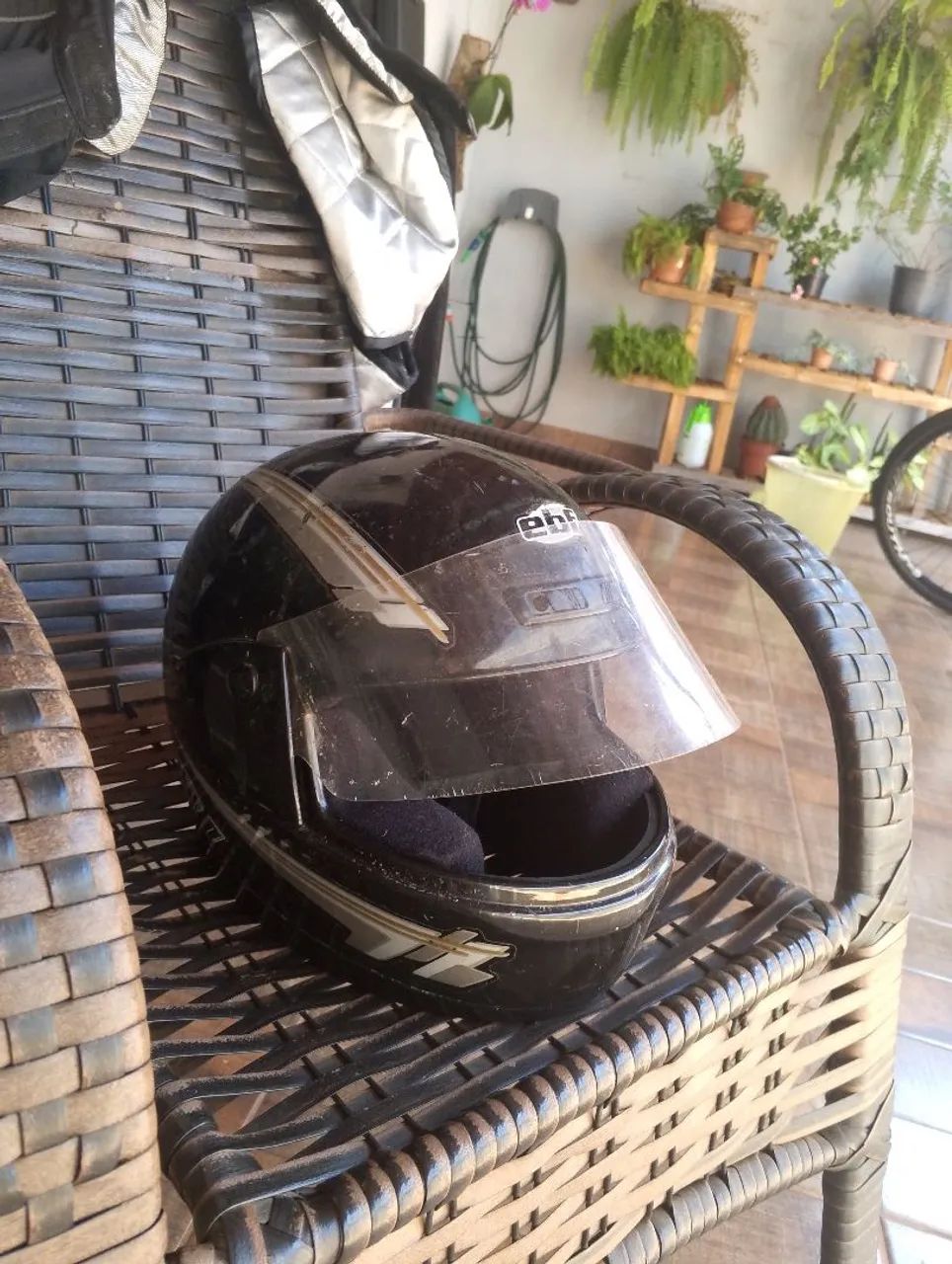 Capacete EBF7 preto 