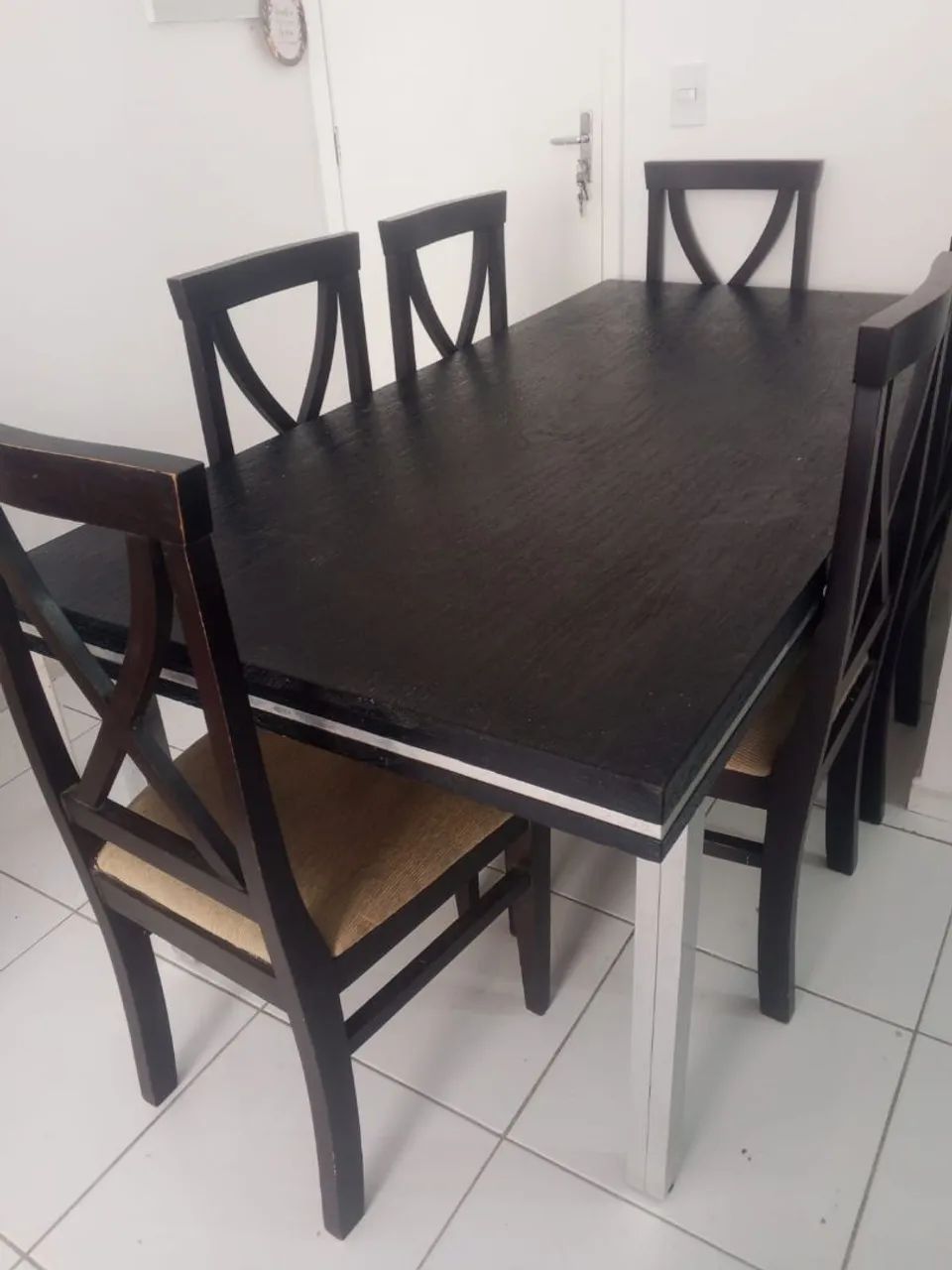 VENDO MESA DE JANTAR 6 LUGARES - Foto 3