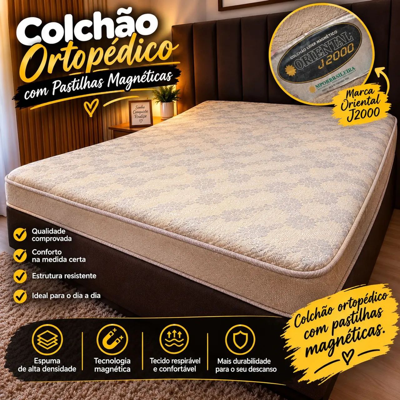 Colchão ortopédico 