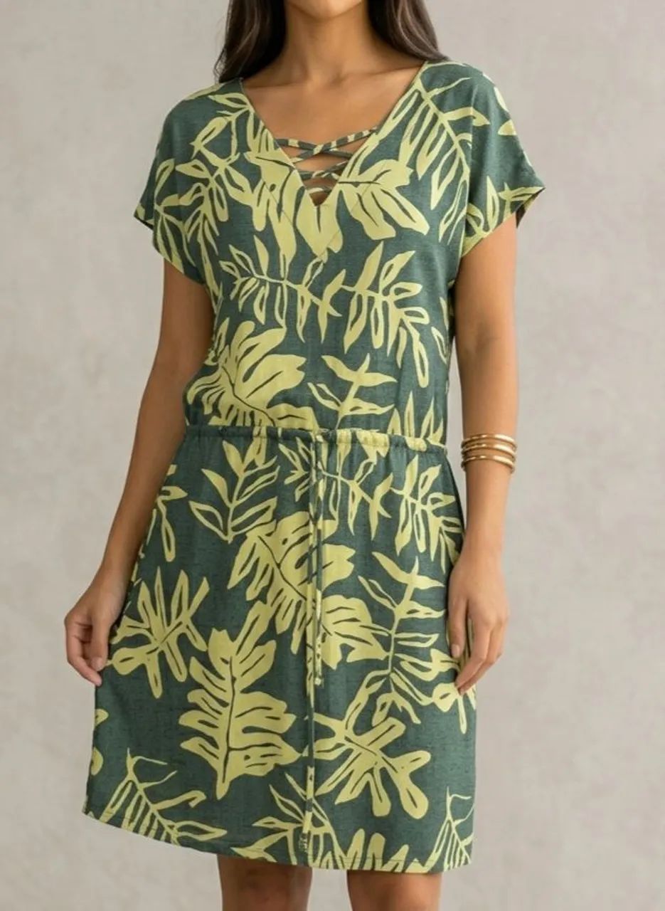 Vestido Estampado Casual