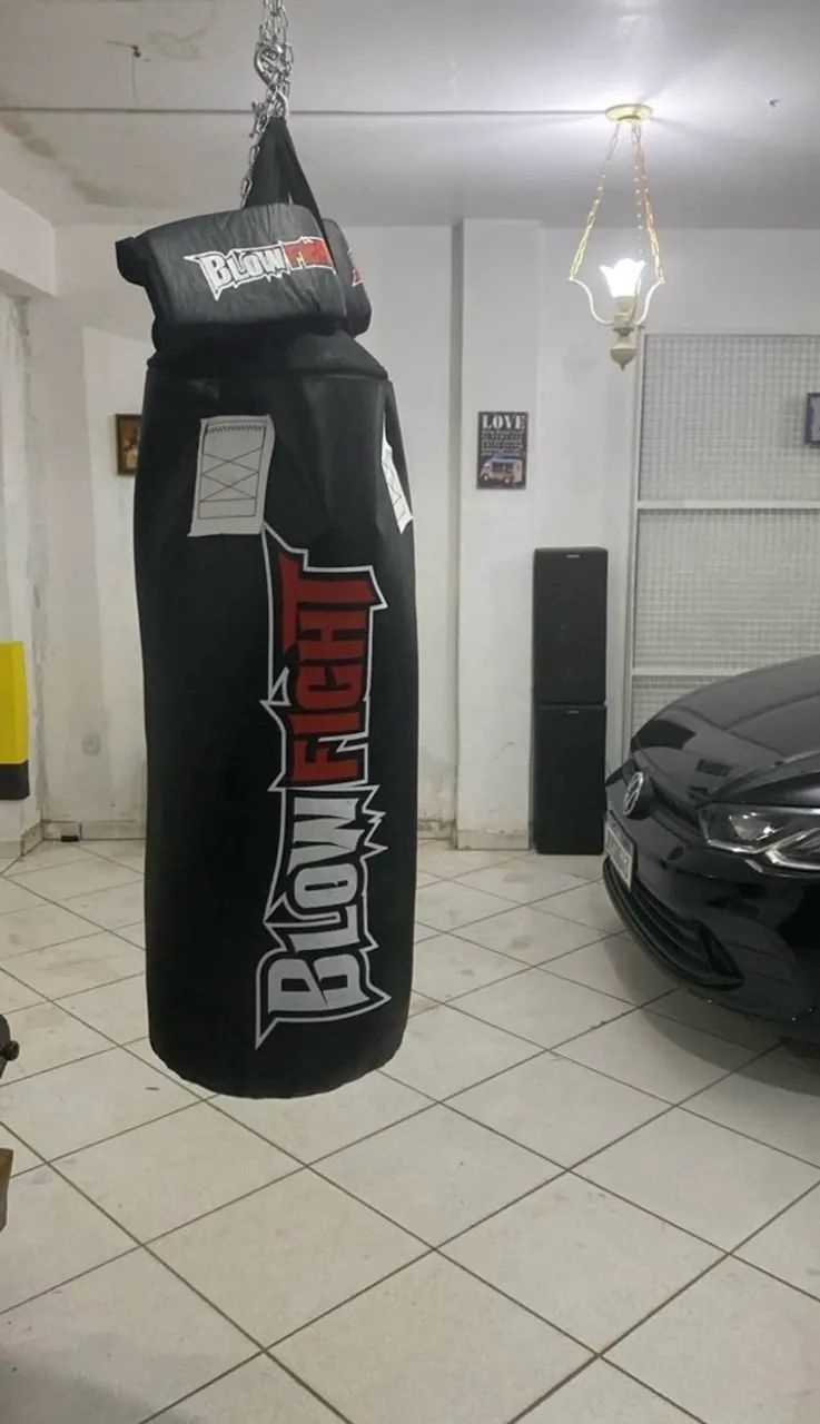 Saco de pancada com par de luvas - Foto 3