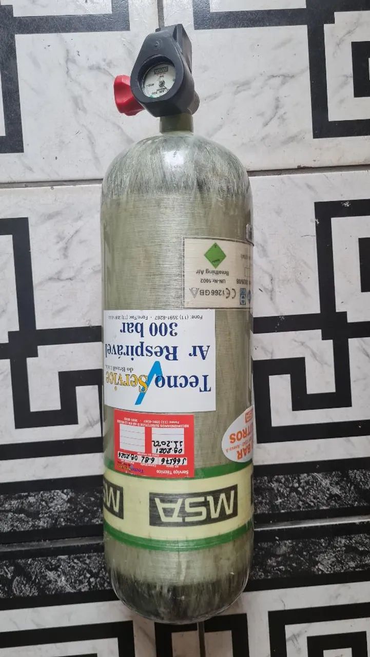 Cilindros Mergulho Novos Fibra de Carbono  - Foto 5