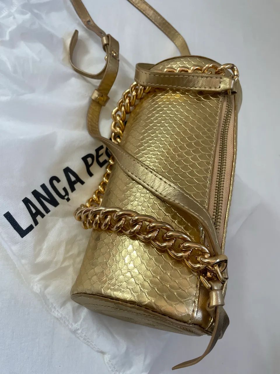 Bolsa Lança perfume em couro  - Foto 3
