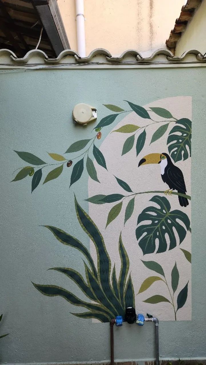 Pintura artística em parede - Foto 3