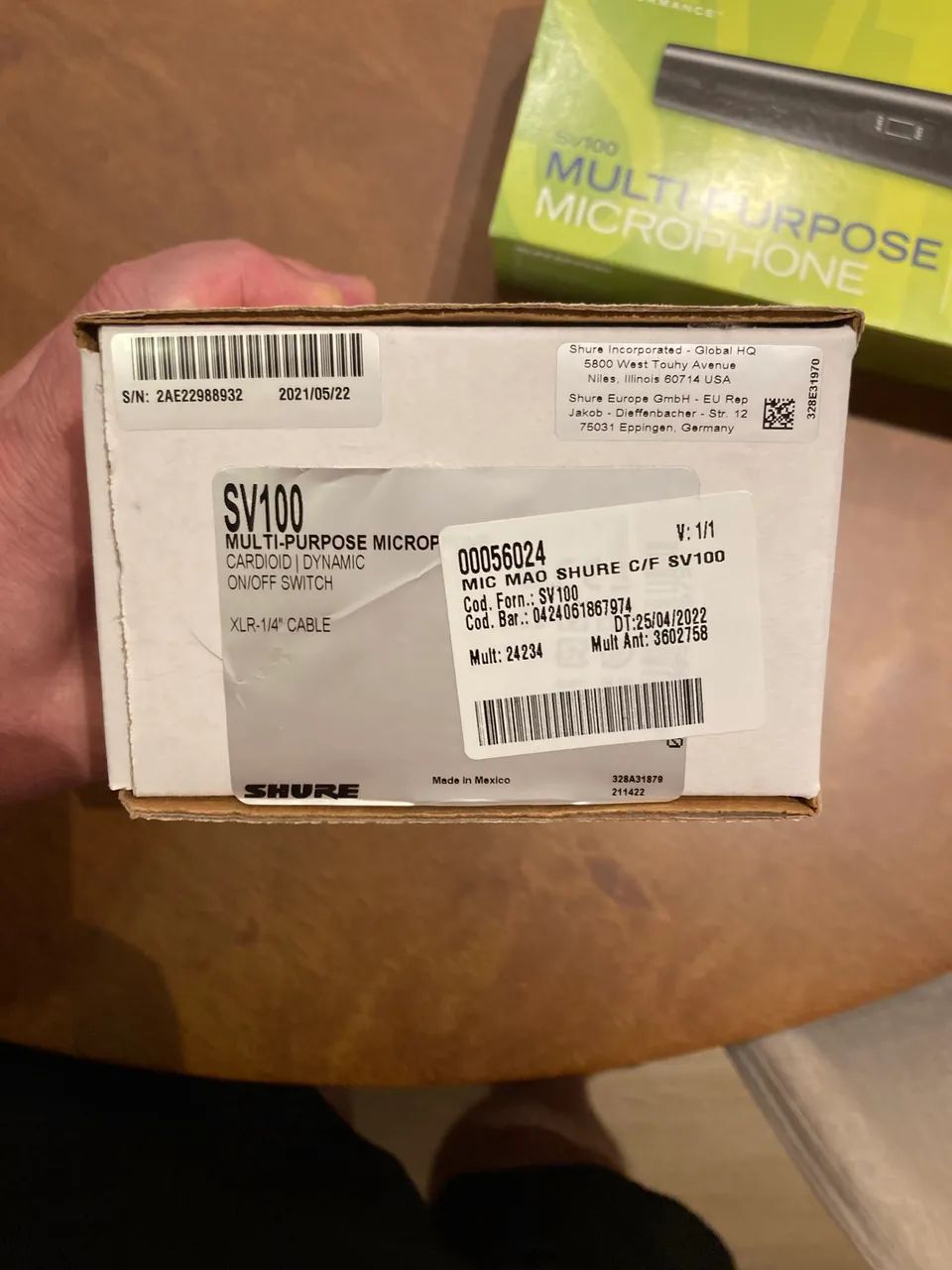 Microfone Shure SV 100 - Foto 2