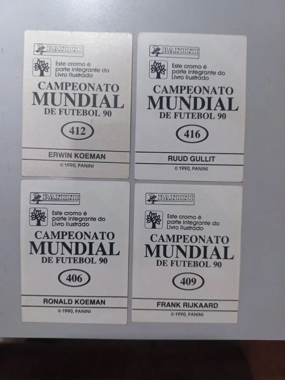 Figurinhas Copa do Mundo 1990 - Foto 3