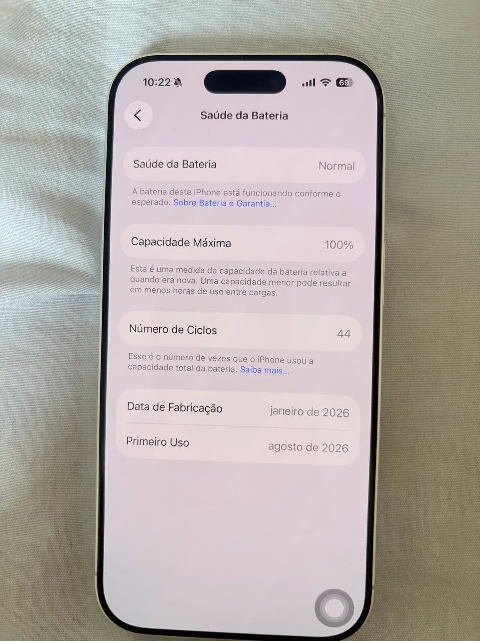 iPhone 17 branco  - Foto 4