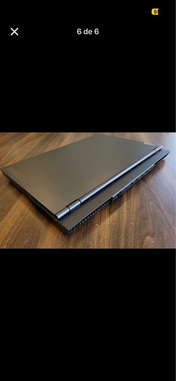 Notebook gamer Legion com RTX