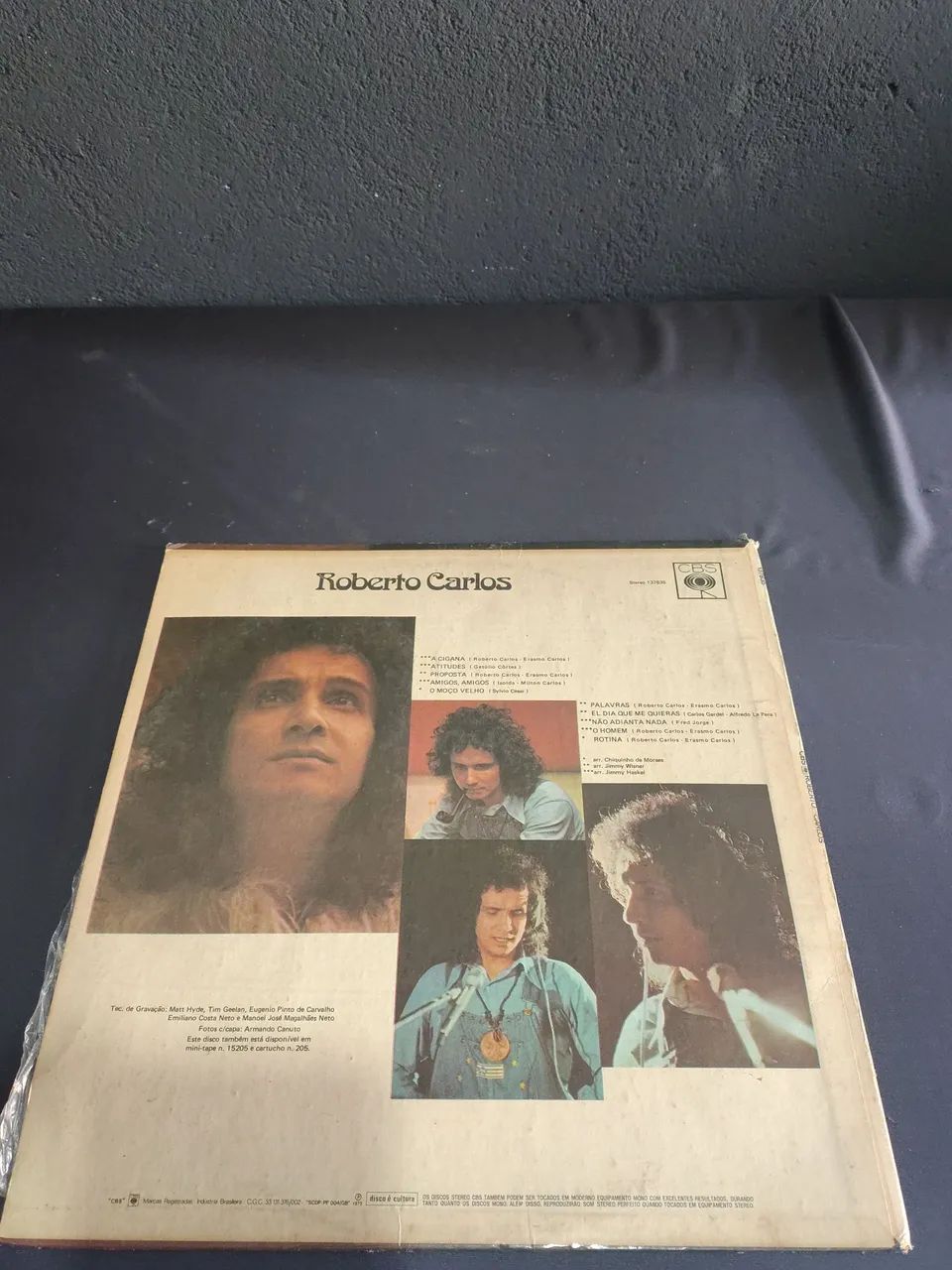 Disco Vinil LP Roberto Carlos álbum 1973 - Foto 3