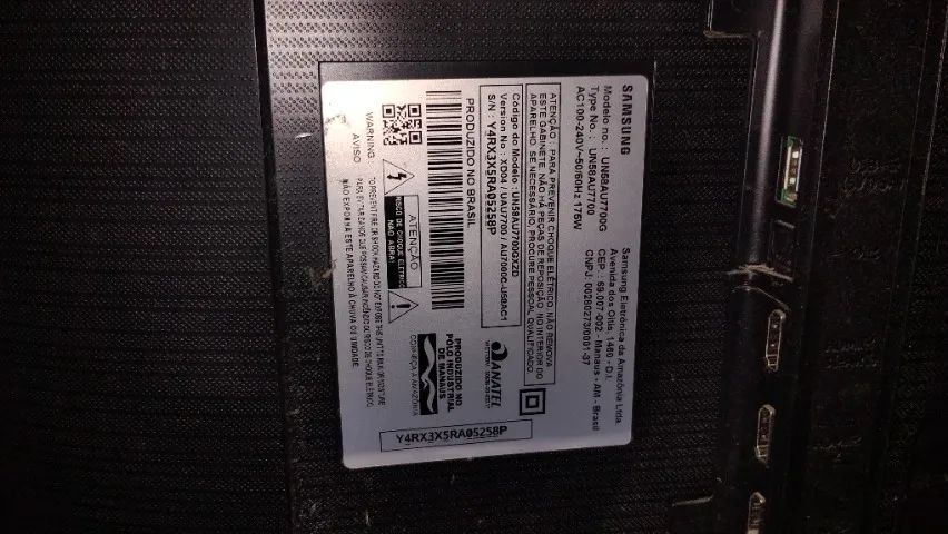 Tv Samsung 58 polegadas 4k para retirar peças. - Foto 2