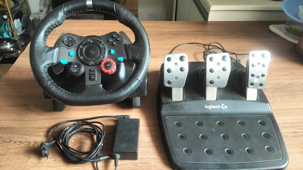 Volante gamer Logitech g29  - Foto 3
