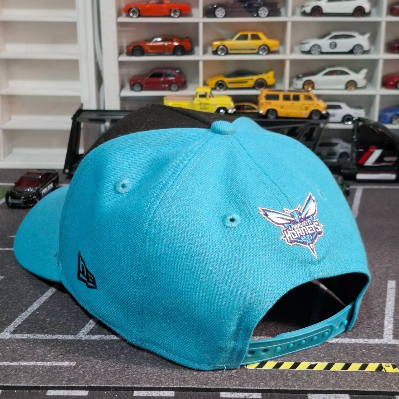 Boné New Era 9FORTY A-FRAME SNAPBACK NBA Charlotte Hornets Original  - Foto 5