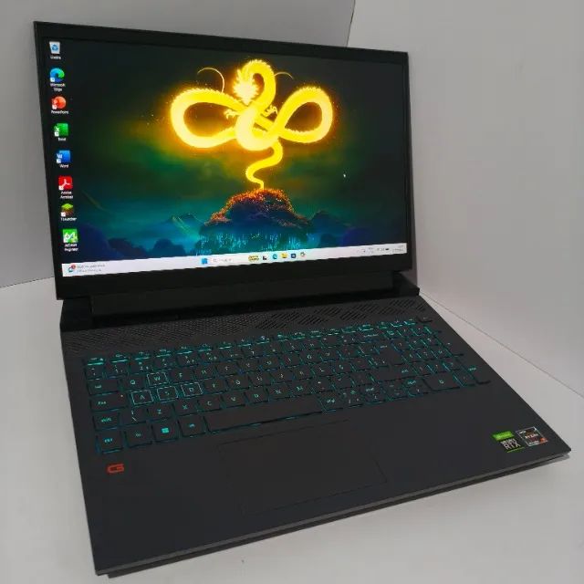 Notebook Gamer Dell G15, Ryzen 7 6800H, RTX 3060, 16GB RAM, 512GB