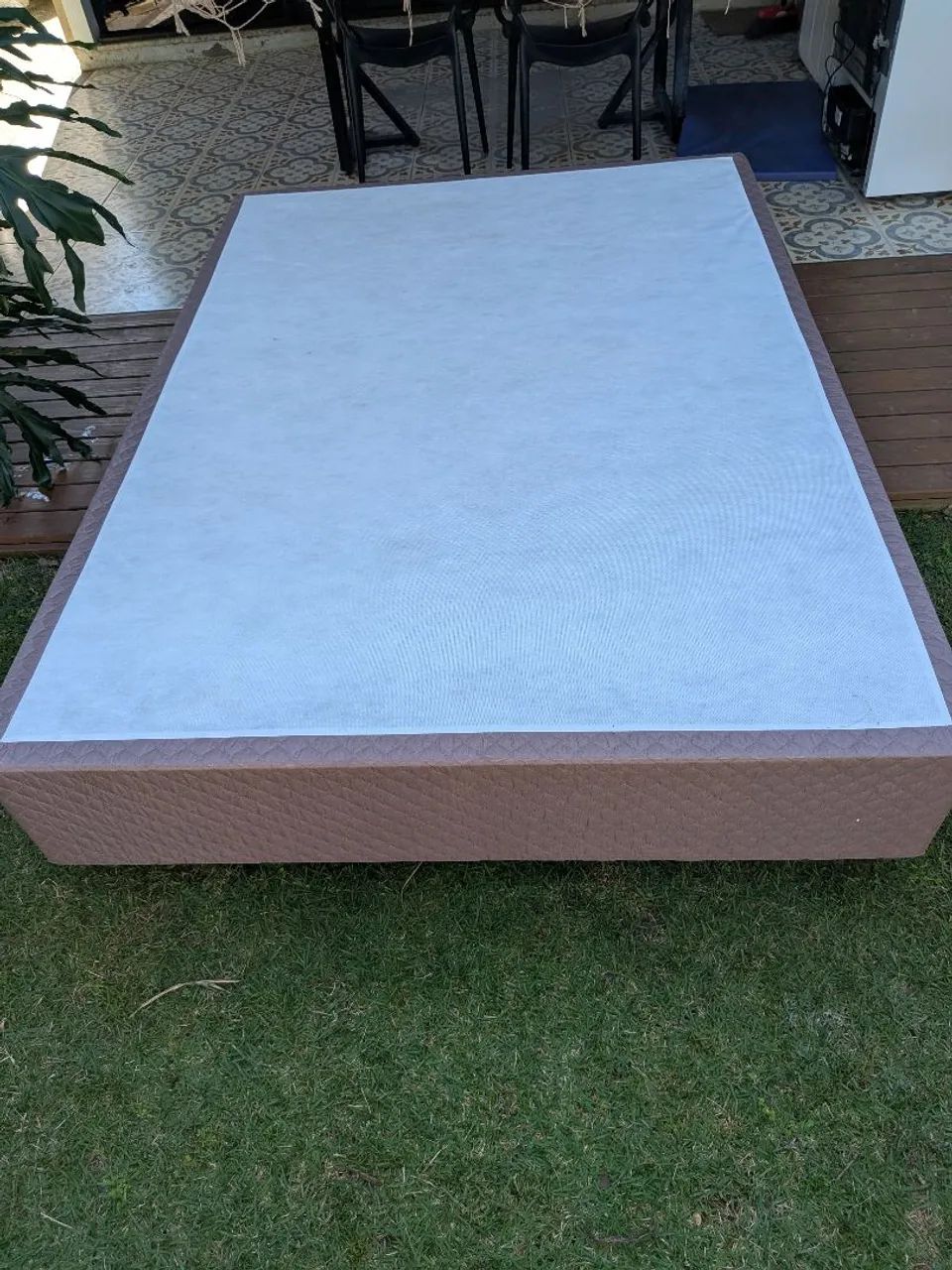 Cama Casal com o box semi nova - Foto 4