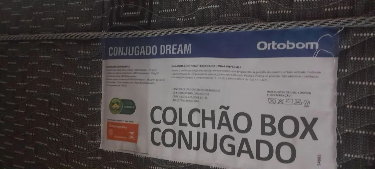 Cama box conjugado