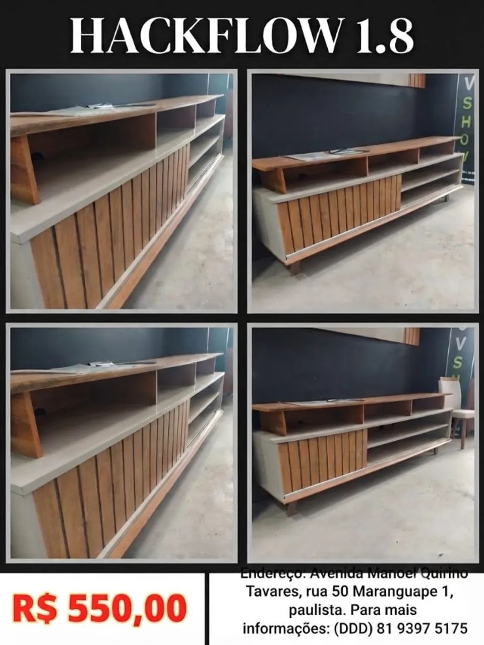 Rack Flow 1.80m