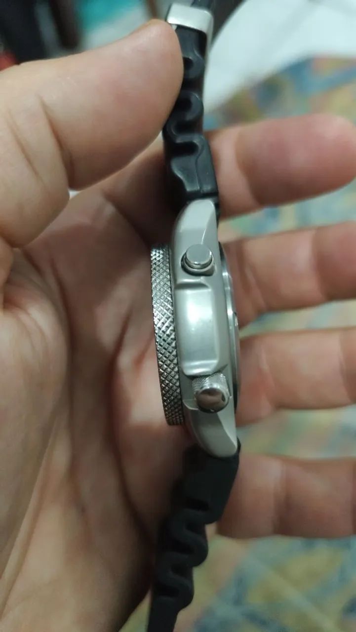 RELÓGIO DE MERGULHO CITIZEN PROMASTER AQUALAND JP2000 SÉRIE PRATA - Foto 3