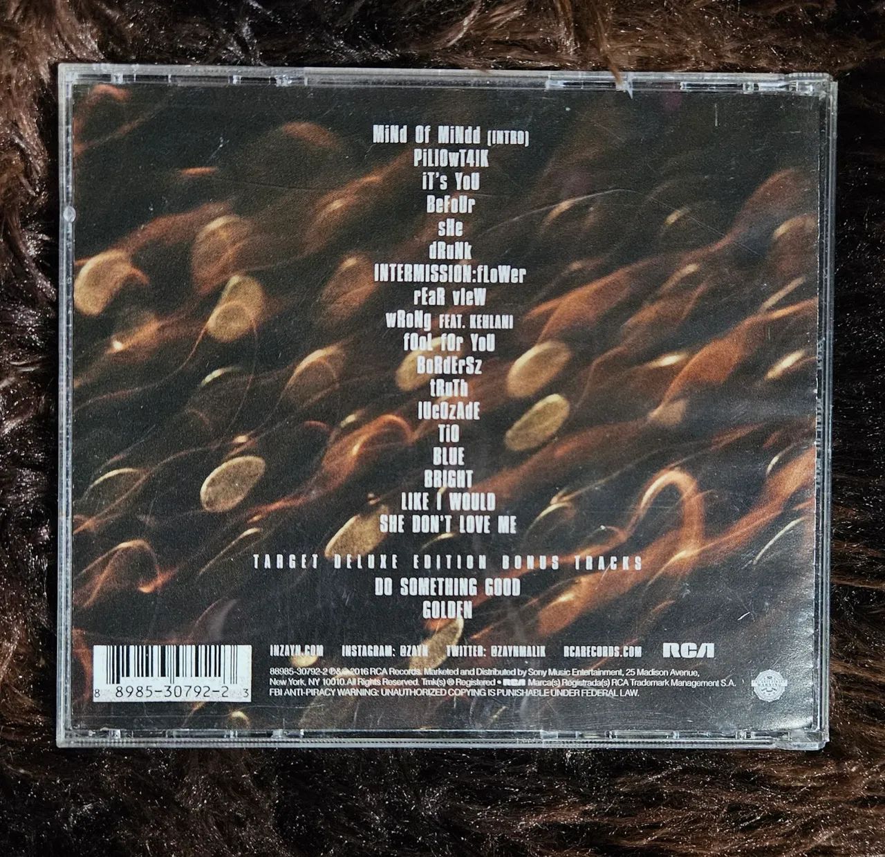 Zayn - Mind of Mine -  Deluxe Edition (Target) - Foto 2