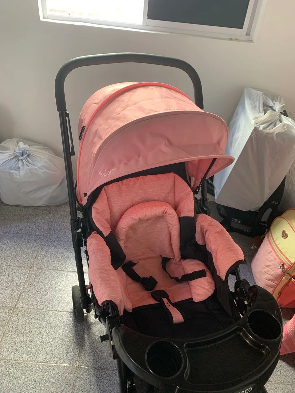 Carrinho de bebê Cosco menina  - Foto 5