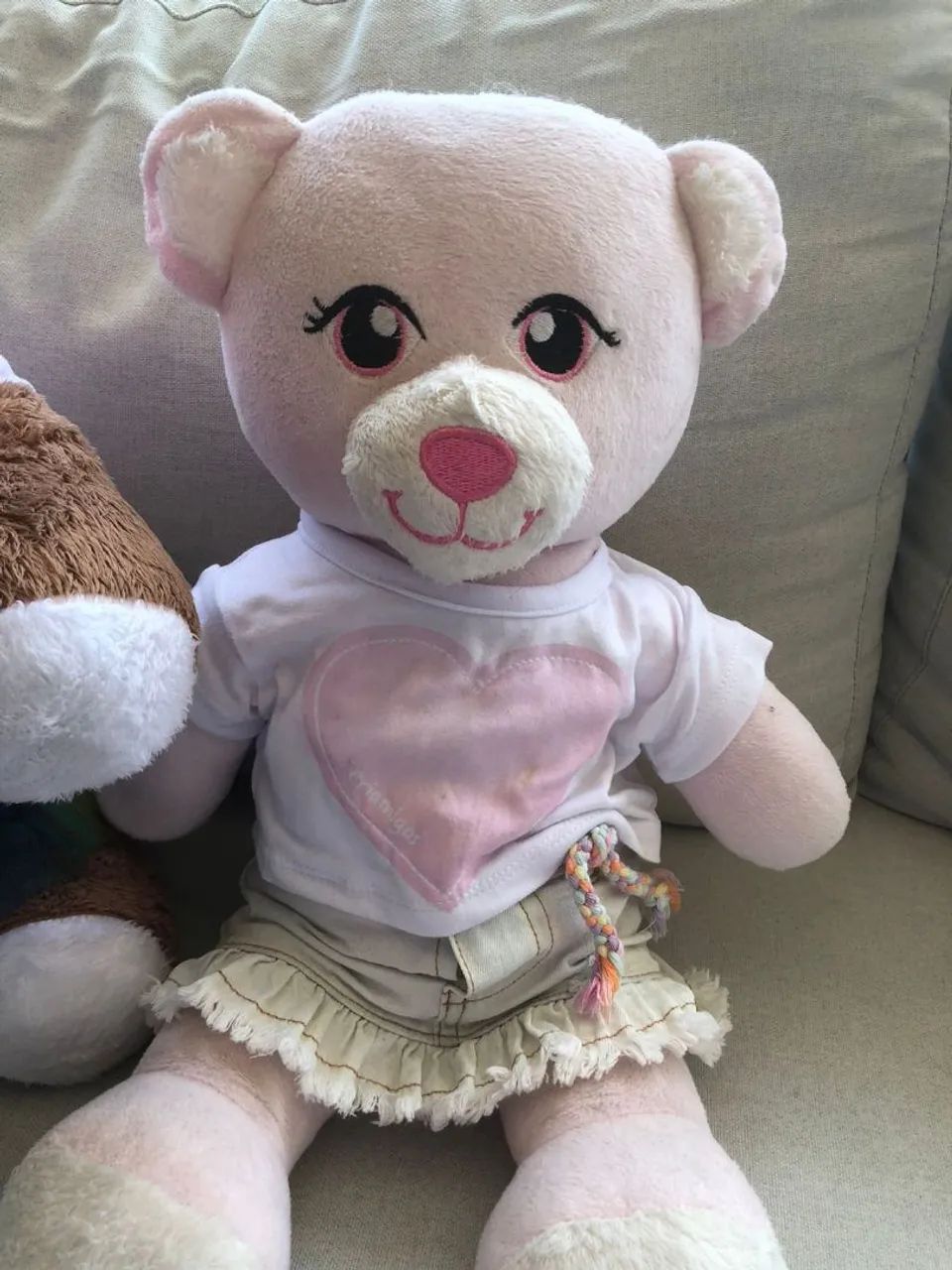Urso rosa Criamigos - Foto 2