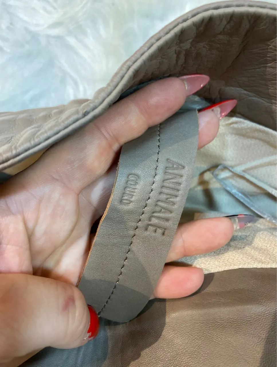 Saia de couro animale - Foto 2