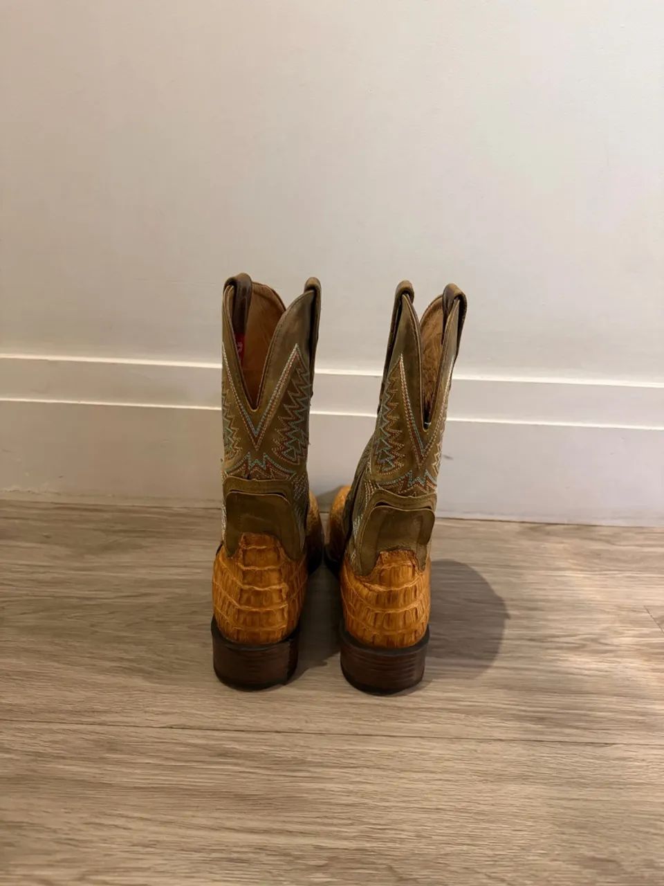 Bota couro de jacaré Goyazes  - Foto 3