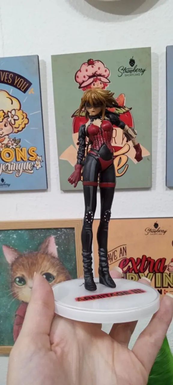 Figure action boneco de anime armitage III